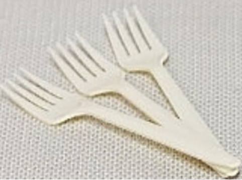 Cubiertos biodegradables
